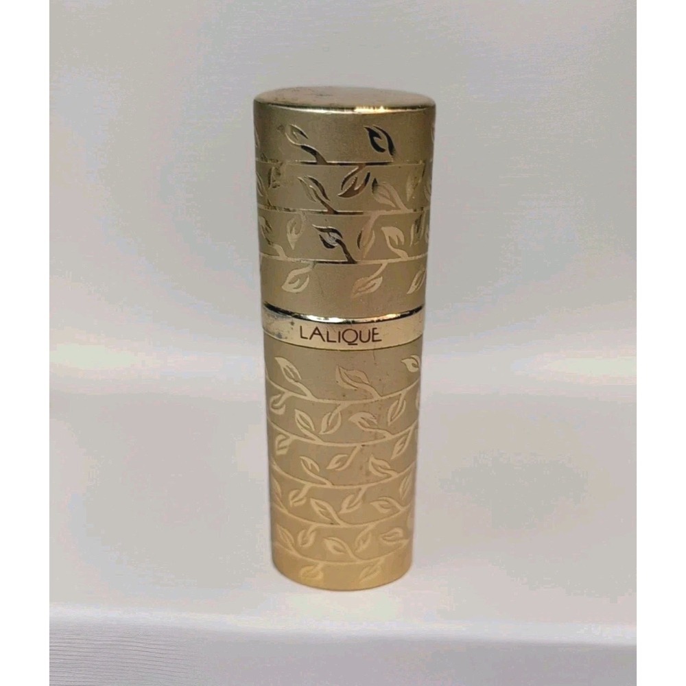 Rare Vintage 1992 Lalique Paris Goldtone Travel Purse Spray 10ml – Vintage‎